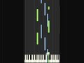 Beautiful piano  modally saturated progression