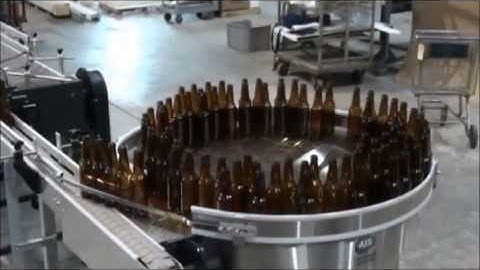 AIS Container Handling Rotary Accumulation Table