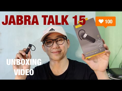 Jabra Talk 15 Mono In-Ear Headset Unboxing