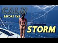 SEEKING SHELTER on SAILBOAT amidst LIGHTNING, THUNDER &amp; DRAGGING BOATS… + SAILING ASMR - Ep 158