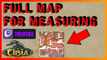 MAPA COMPLETO CON MARCAS Y ZONAS EXPLORADAS | Windows y Mac OS | GUIA TIBIA ESPAÑOL