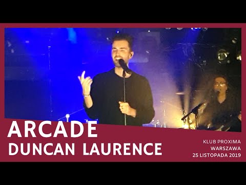 Duncan Laurence - Arcade (Proxima, Warsaw, 25.11.2019)