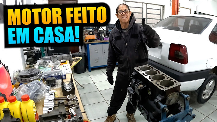 FIZEMOS O MOTOR DO TEMPRA EM CASA!