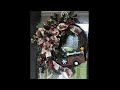 How to make a Red Truck Christmas Grapevine Wreath with Wreath Decor by Dawn