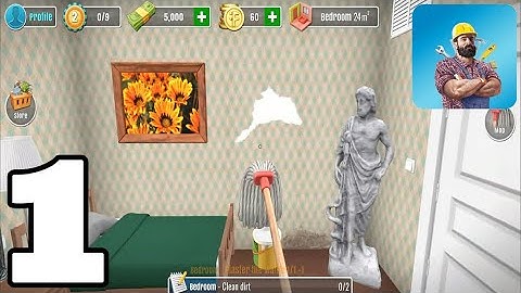 House Flipper: Home Design - Gameplay Walkthrough part 1 (Android, iOS)