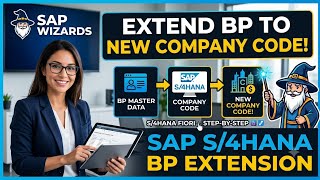 SAP SD S4 Hana BP Extension to New Company Code,#sapsdcontent #saphanatraining
