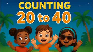 Counting 20 to 40 for Kids | Fun Learning Song with Afrobeats & Zouk Dance! #CountingSong #KidsDance
