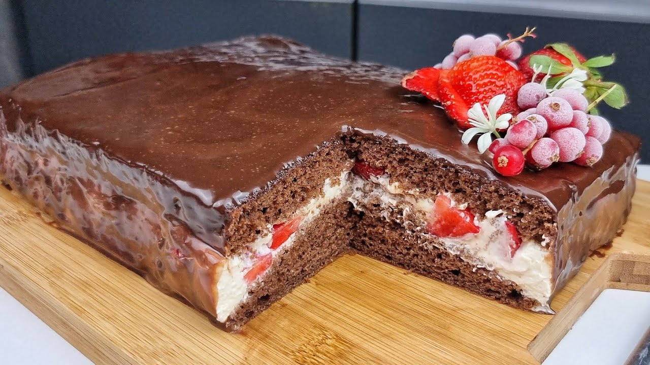 gâteau au chocolat simplifiée