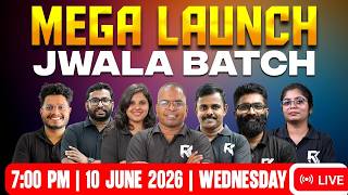 MEGA LAUNCH 🔥 JWALA Batch 2026 | India's Smartest Plus Two Batch Launch💯| RK Nex Plus Two