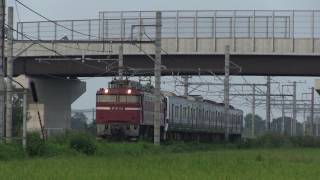 EF81 134牽引415系配給とE531系
