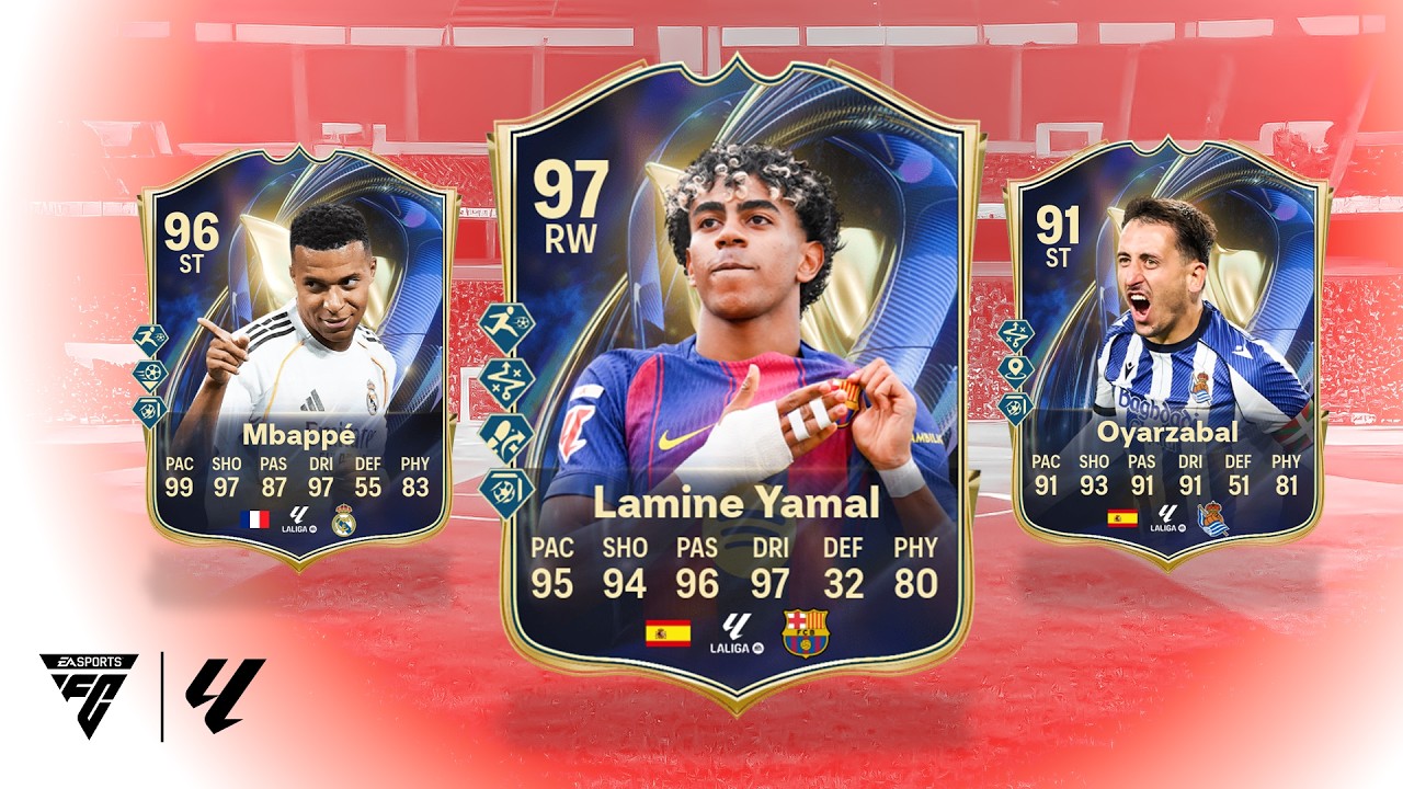 El 'TEAM OF THE SEASON' de LALIGA EA SPORTS 2025/26 ⭐