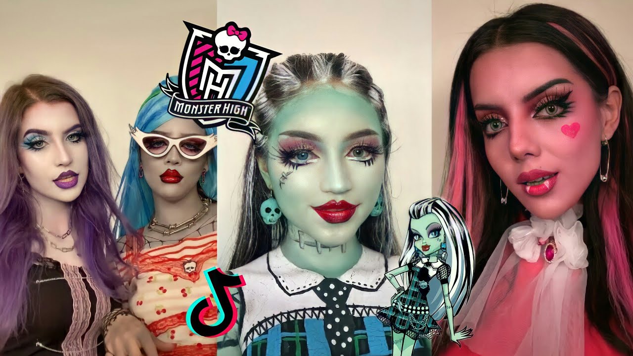 maquiagem monster high robecca｜Pesquisa do TikTok