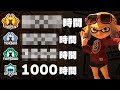 上手くなるためには何時間必要？各XPごとのプレイ時間・プレイ頻度について解説します！【スプラトゥーン3】