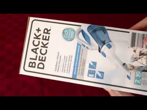 BLACK+DECKER dusbuster Handheld Vacuum, Cordless, Magic Blue (HHVI320JR02)  review 