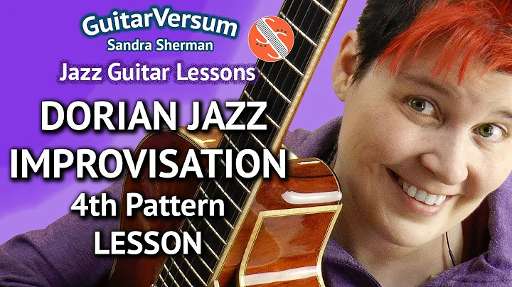 Dorian Jazz Guitar Licks - 4th Pattern - Dorian Sc...