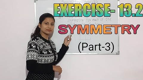 Q-2 (Part-B) | Ex-13.2 | Chapter -13 | SYMMETRY | Class 6 | NCERT | MATHS | INTENSIVE STUDY