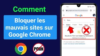 Comment bloquer les mauvais sites sur Google Chrome dans Mobile |Sites Web bloqués par Google Chrome screenshot 2