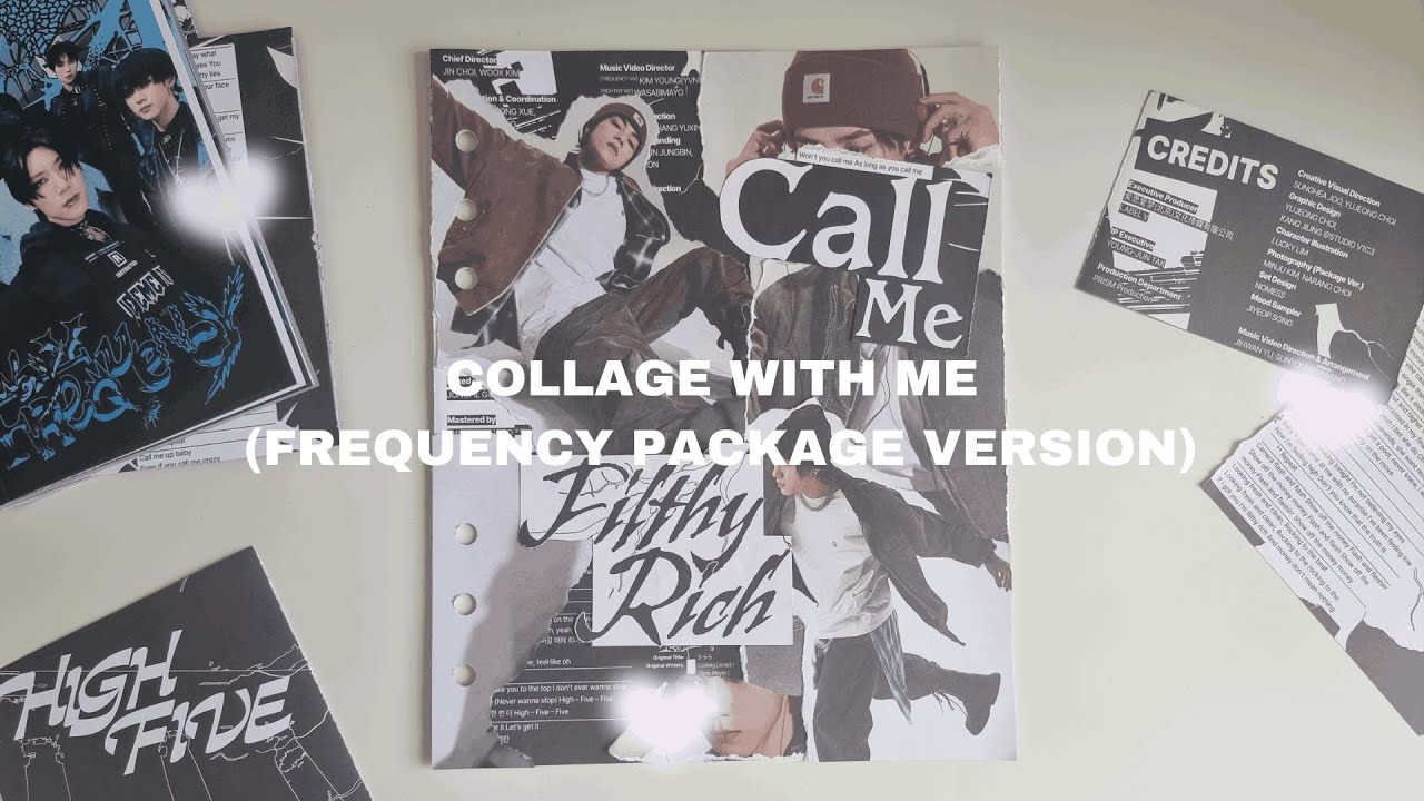 nctzen vlog | wayv frequency scrapbook collage ⋆˚✿˖°