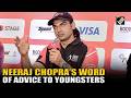 Olympic Gold Medalist Neeraj Chopra gives message to young athletes at Indian Athletics Award 2026