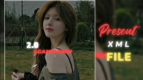 2.0 AGANJACHIM MA // PRESENT XML FILE IN DESCRIPTION BOX CHECK 