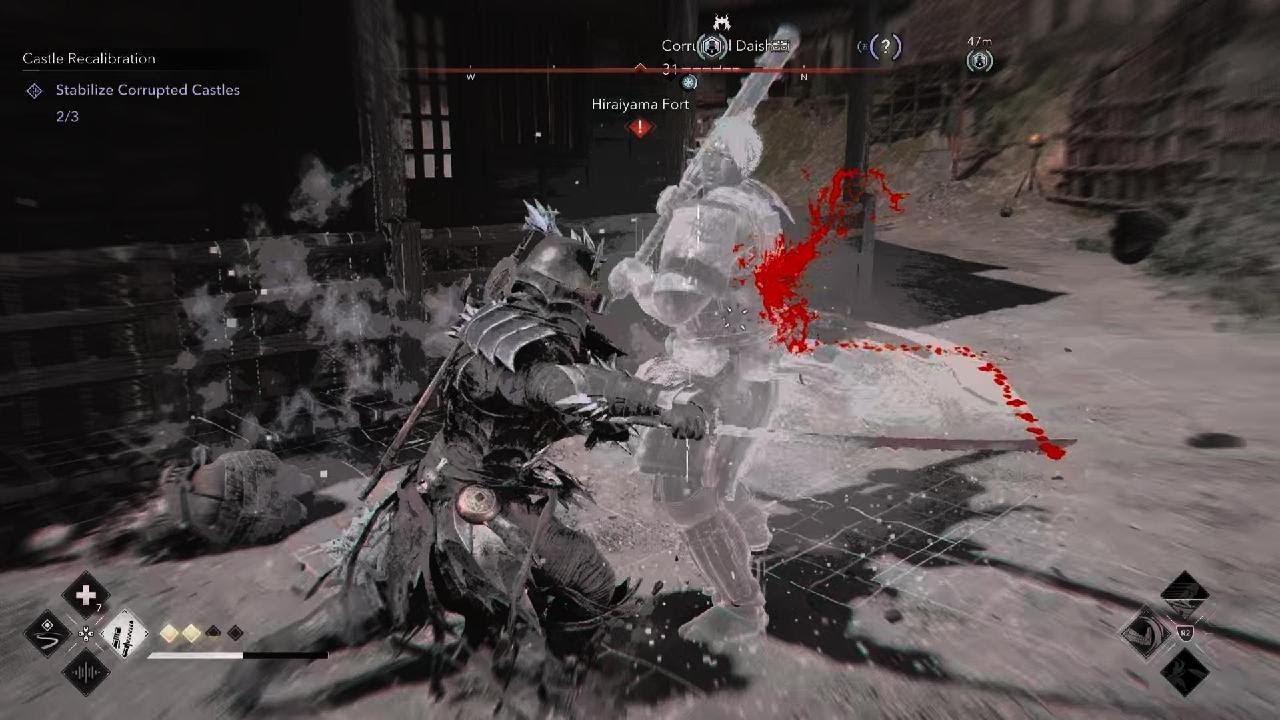 Assassin's Creed Shadows (Expert) / Stabilize Corrupted Castles - Hiraiyama Fort