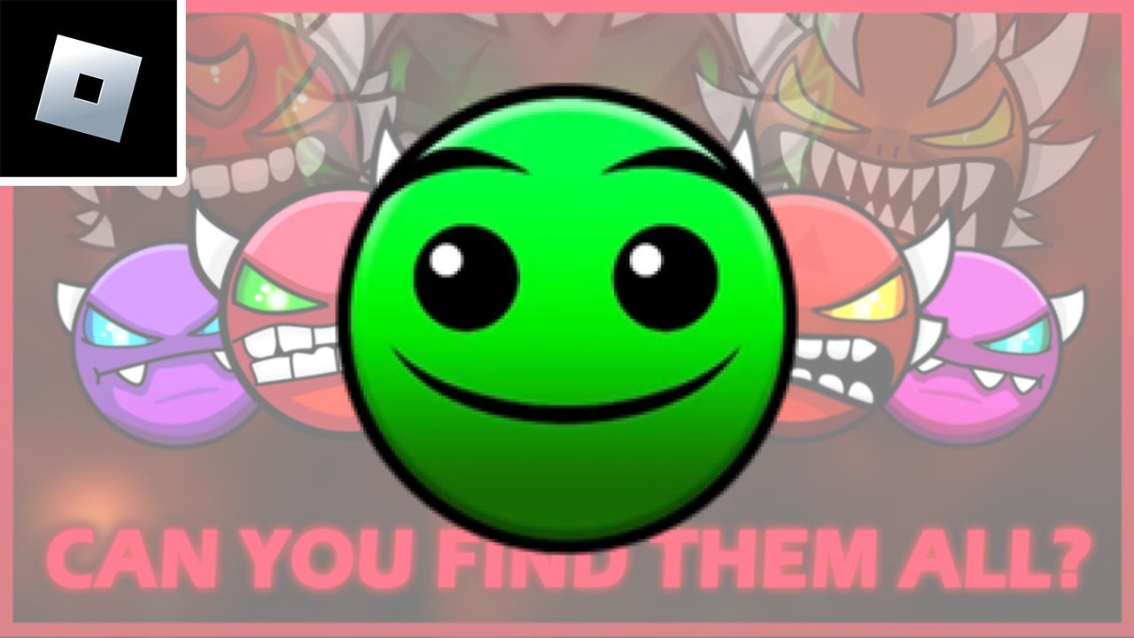 Roblox Find the Geometry Dash Difficulties: how to get 