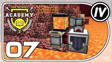 FTB Academy - Ep 7 - Hot Times in Mining Town