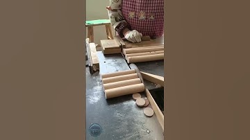 Modern Furniture Making Process | Satisfying Wood & Factory Work Video #satisfying #crafts #reel