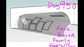 Revit Exercise (Day 950) - Face Based Family