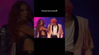 I keep coming 'back for more' of this yeonjun with anitta😳 #txt #youtubeshorts #vmas