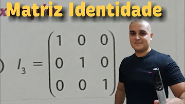 Como se calcula uma matriz identidade?