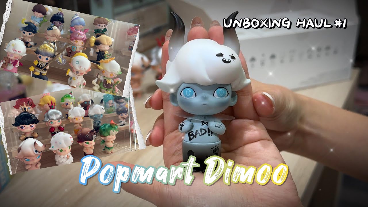 盲盒开箱📦 Popmart Dimoo经典复古和梦里梦外系列 💫 抽中隐藏款了吗？🤤 盲盒狂欢！🥳 - YouTube