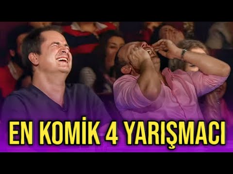 Gülmekten karnınız ağrıyacak 😂😂 Yetenek Sizsiniz Türkiye gelmiş geçmiş en komik 4 yarışmacı