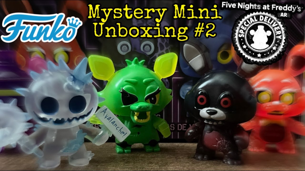 FNAF SECURITY BREACH - Mystery Minis (BOX 12 Figurines) : :  Mystery Mini FUNKO Funko Five Nights at Freddy