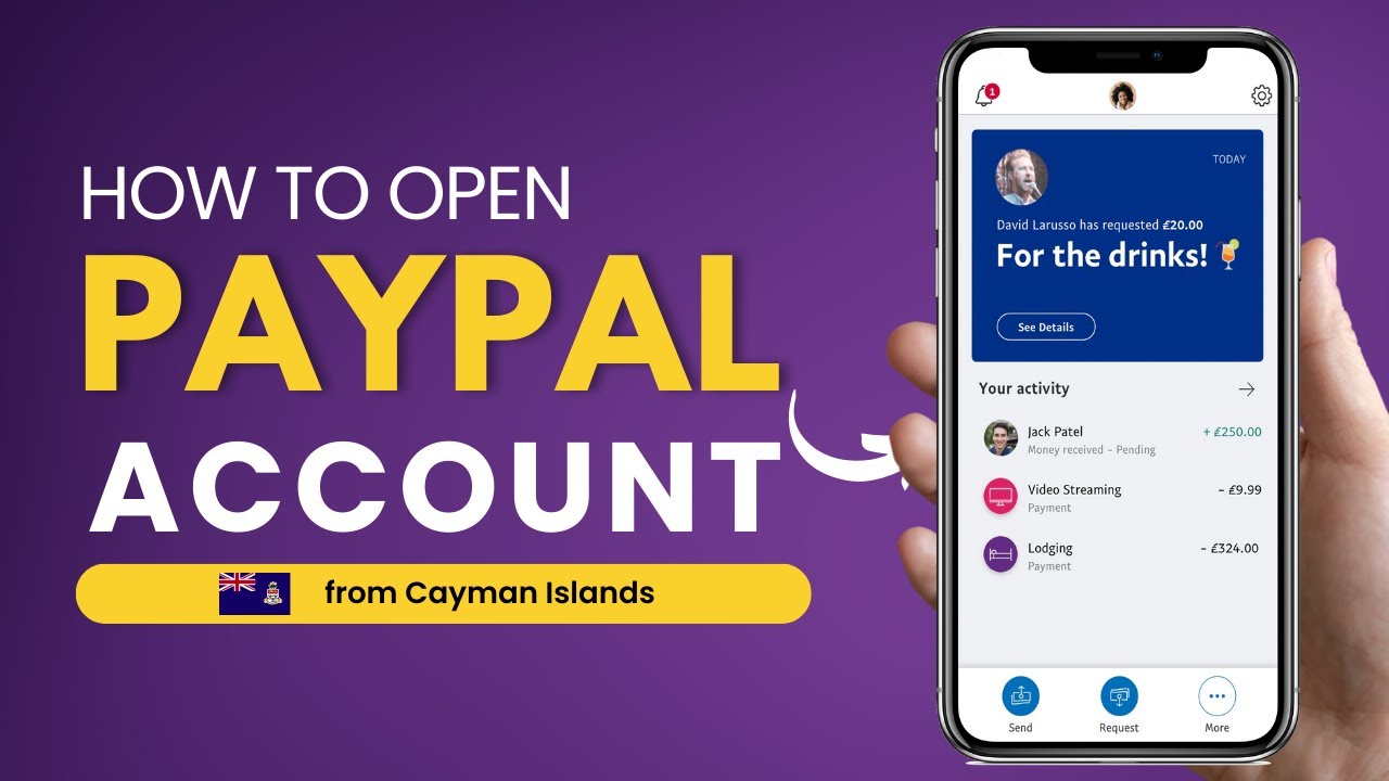 How to Open a PayPal Account from Cayman Islands