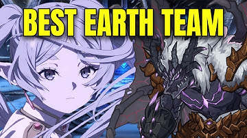 FRIEREN FULL EARTH TEAM VS PRONGO (Ancient Inheritance Respawn 3 Zone 3) - Epic Seven