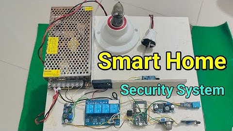 Smart Home Security System | M.Sc. in CSE Python Based Project | MIT App Inventor