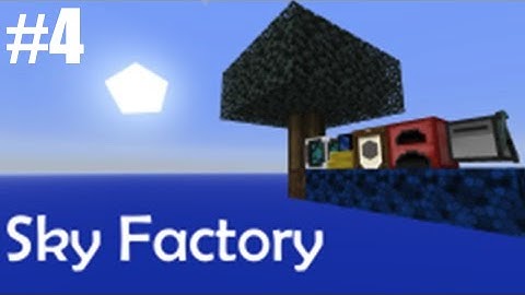 SkyFactory 2 Ep 4 MEGA RUBBER SAPLING! w/ friends