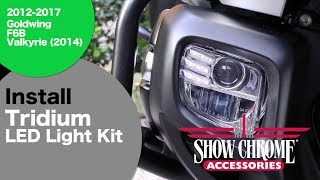 Install Tridium Light Kit on 2012-2017 Honda Gold Wing/F6B