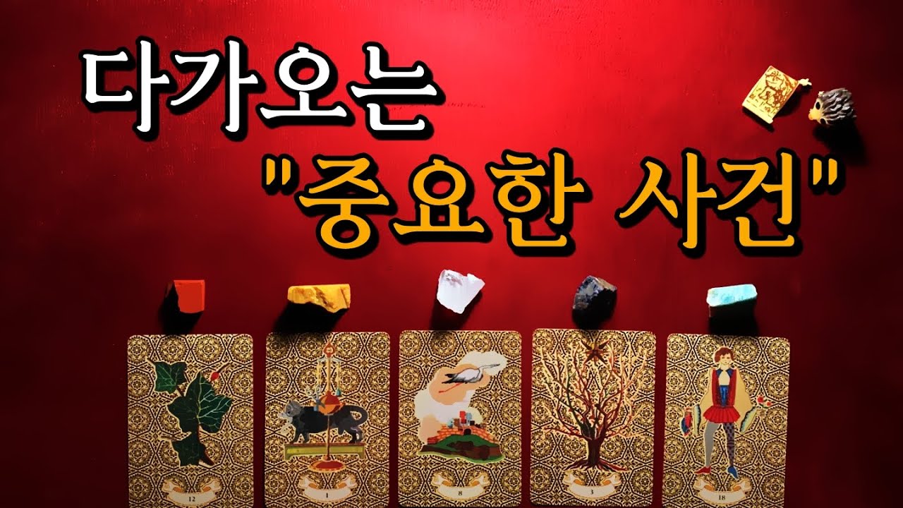 [타로카드] 다가오는 중요한 사건 🧞