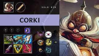 Corki Mid vs Karma - KR Master Patch 26.09