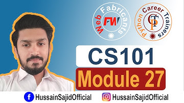 CS101 Module 27 | Floating Point Notation | Hussain Sajid | Urdu / Hindi
