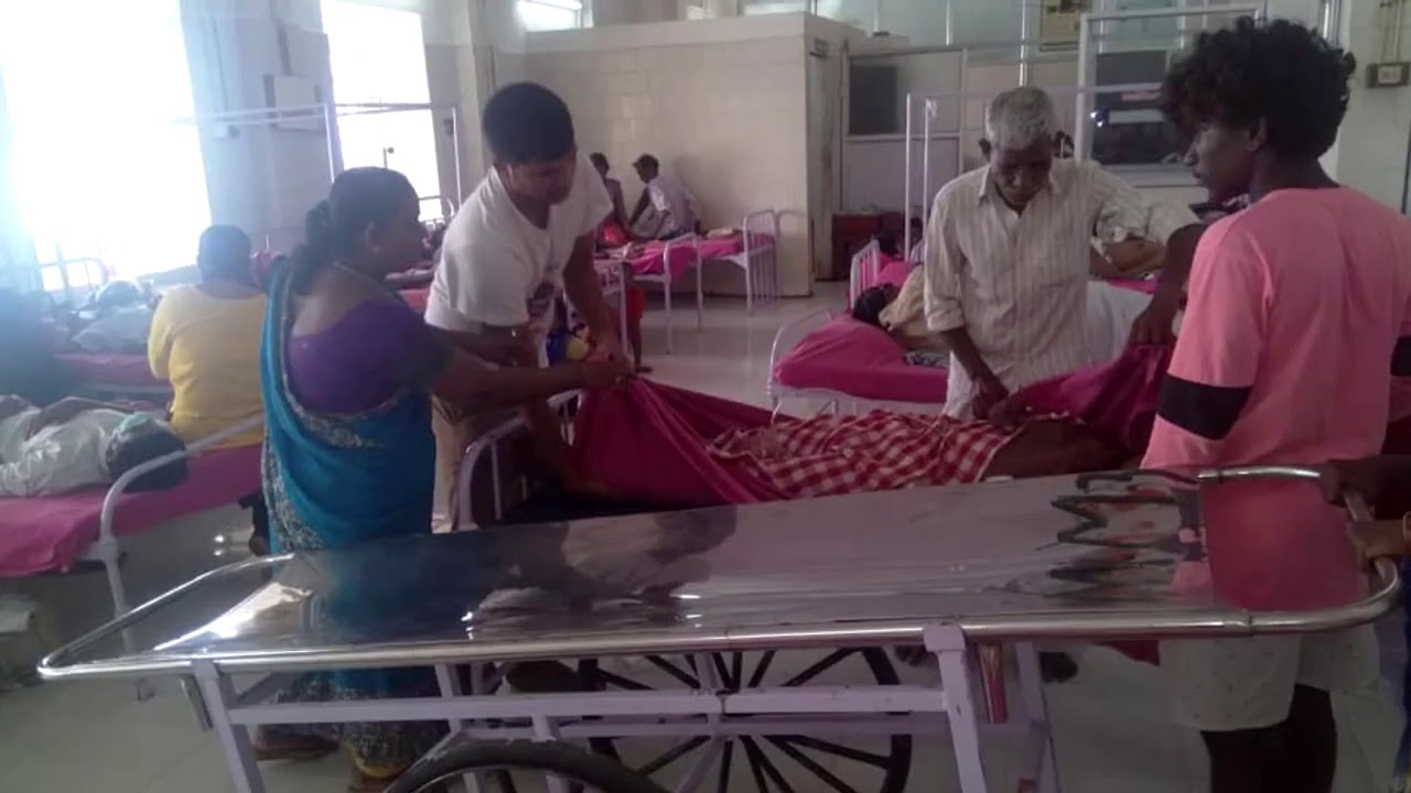 Worst environment of Government hospital in Tamilnadu Liquor bottles