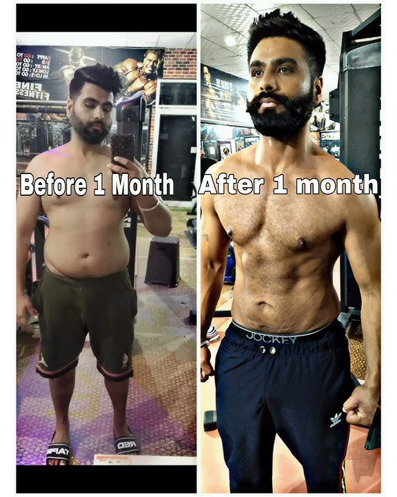 1 Month body Transformation journey YouTube