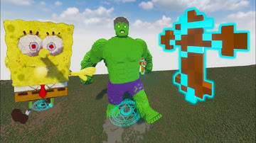 Experiments With CRUCIFIX #5 | CRUCIFIX Vs HULK| Crucifix Crazy Weapon Mod | Teardown