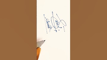 Swati name Signature Style///Best Signature idea#Viralshorts