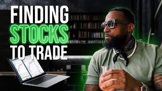 Finding stocks to trade, setting price targets & stop losses
