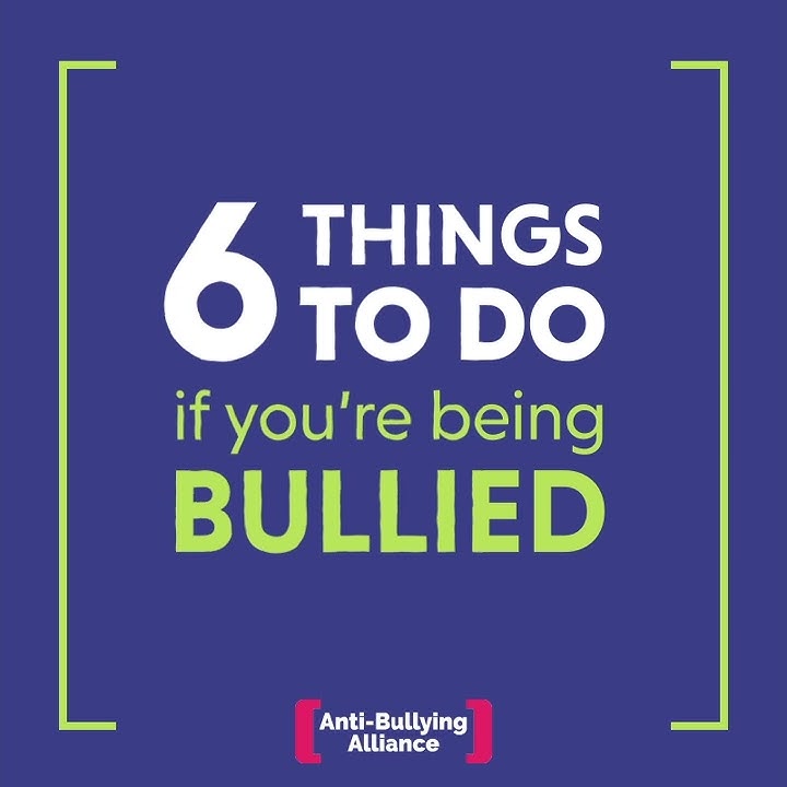 6 things to do if you are being bullied