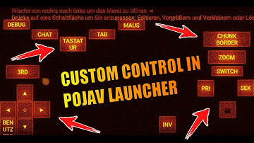How to Customize  and Add Custom Controls in Poiav Launcher For Minecraft Java Edition। Hindi। 2021