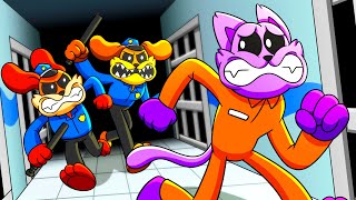 CATNAP GOES TO JAIL?! (Cartoon Animation)